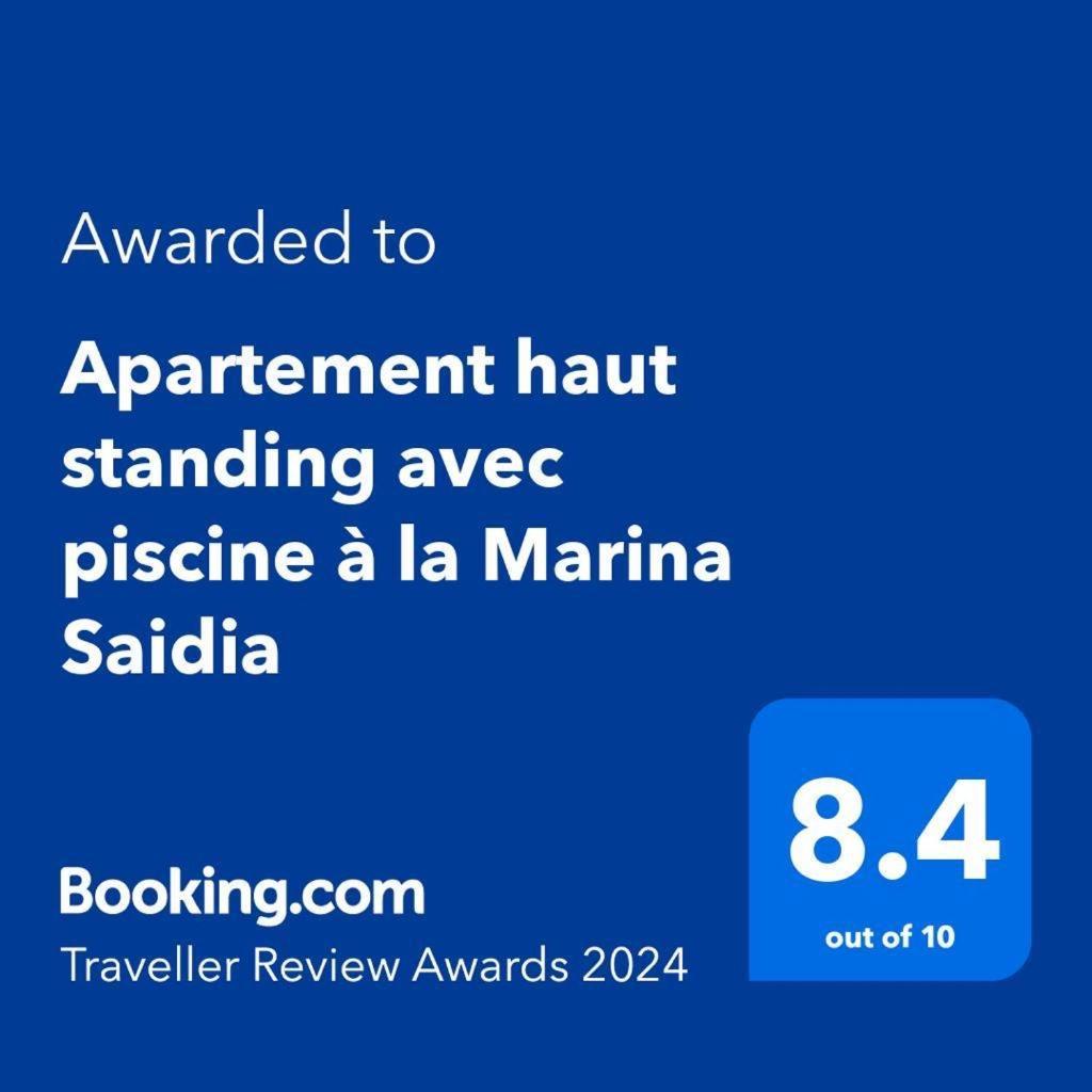 Apartement Haut Standing Avec Piscine A La Marina Saïdia Buitenkant foto